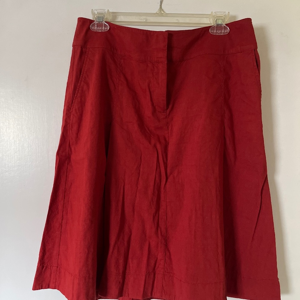 Eileen Fischer linen skirt NWT